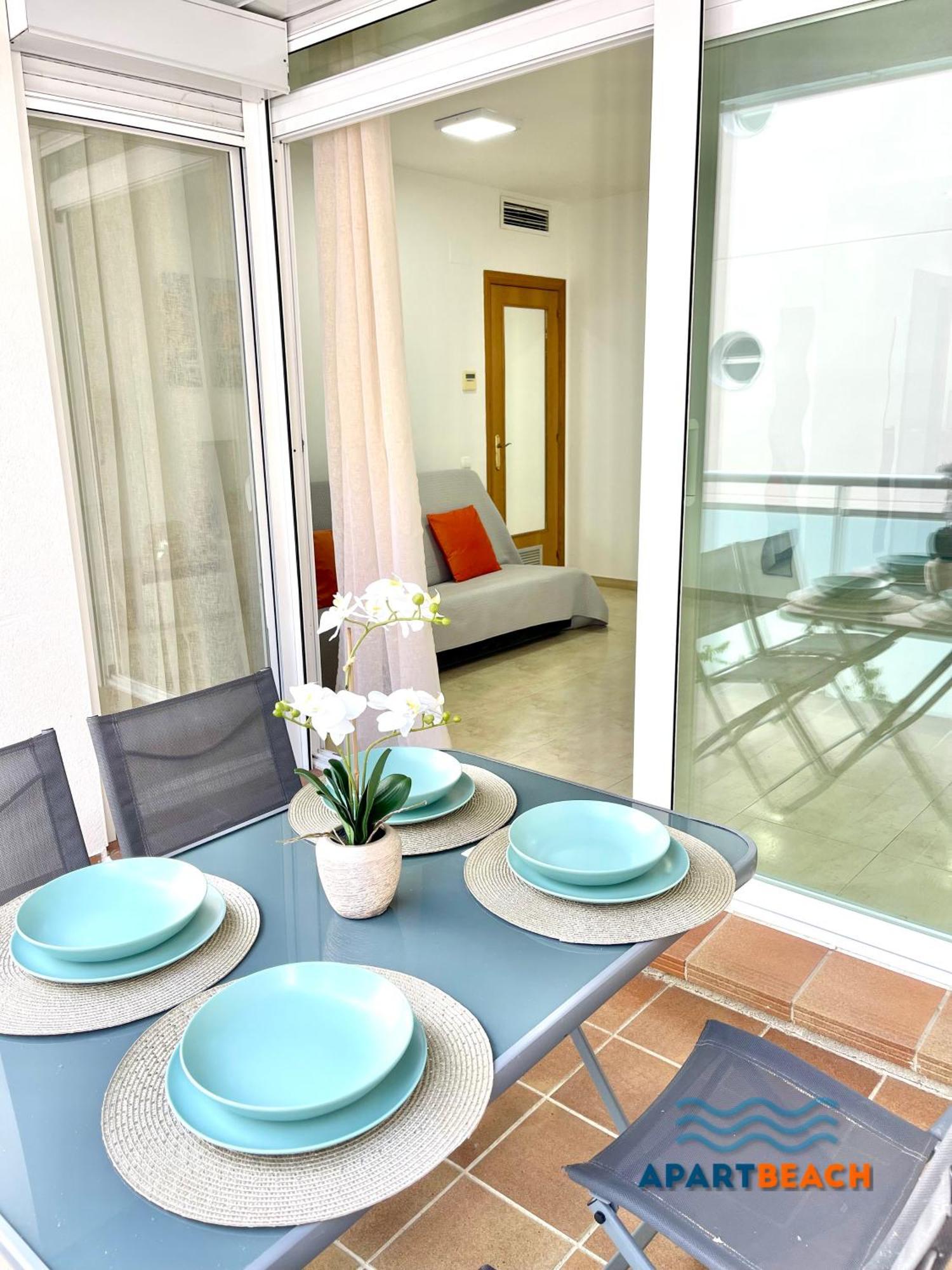Apartbeach Golden I Muy Luminoso Junto Playa Y Climatizado 萨洛 外观 照片