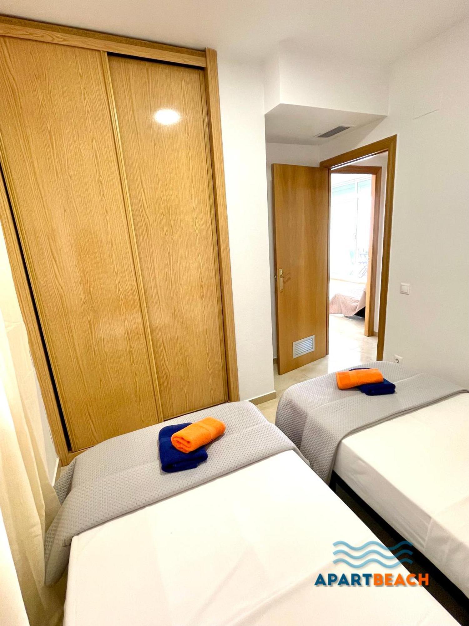 Apartbeach Golden I Muy Luminoso Junto Playa Y Climatizado 萨洛 外观 照片
